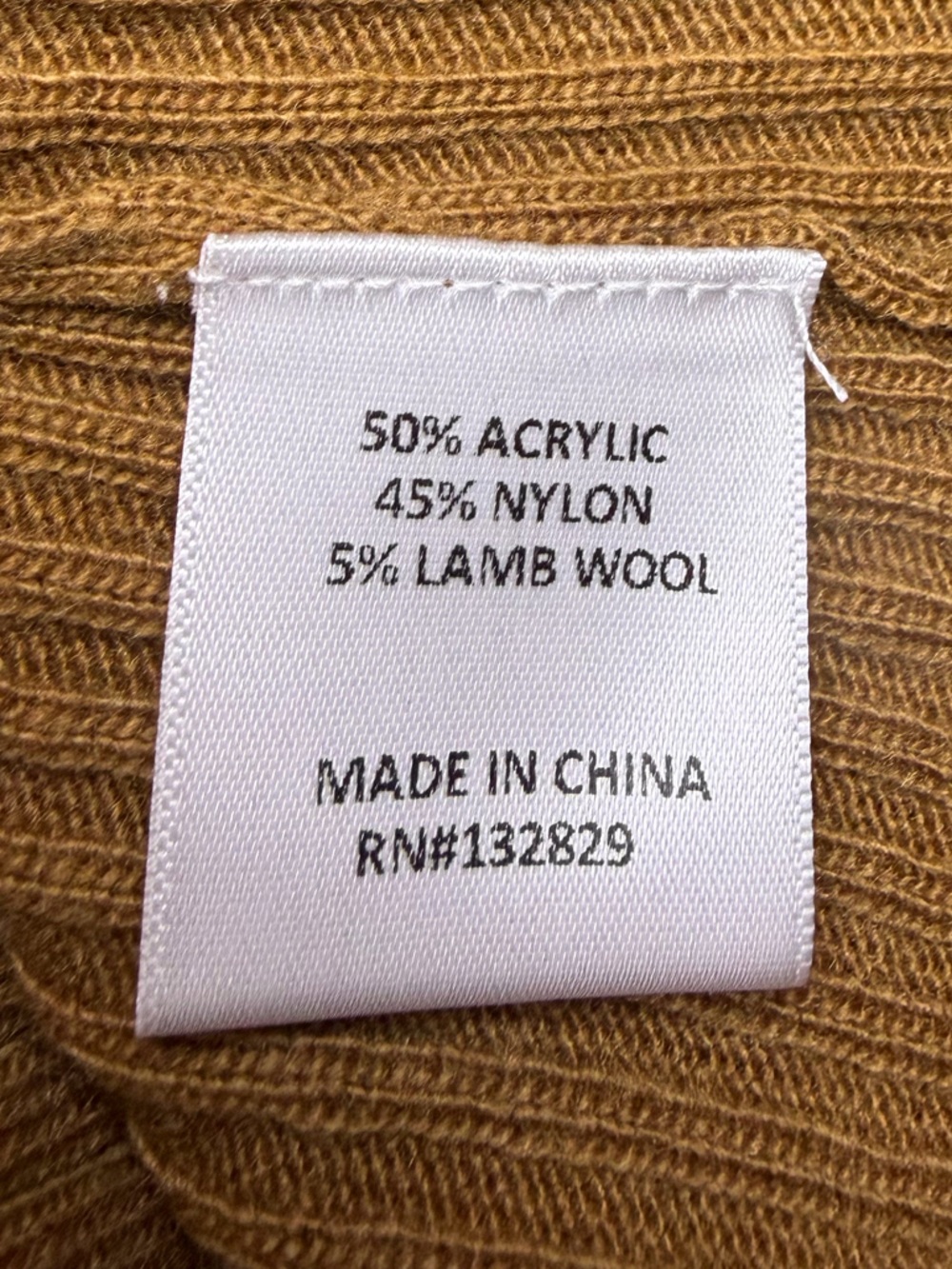 NWT Lovers and Friends Booker Sweater in Camel - Picture 6 of 9
